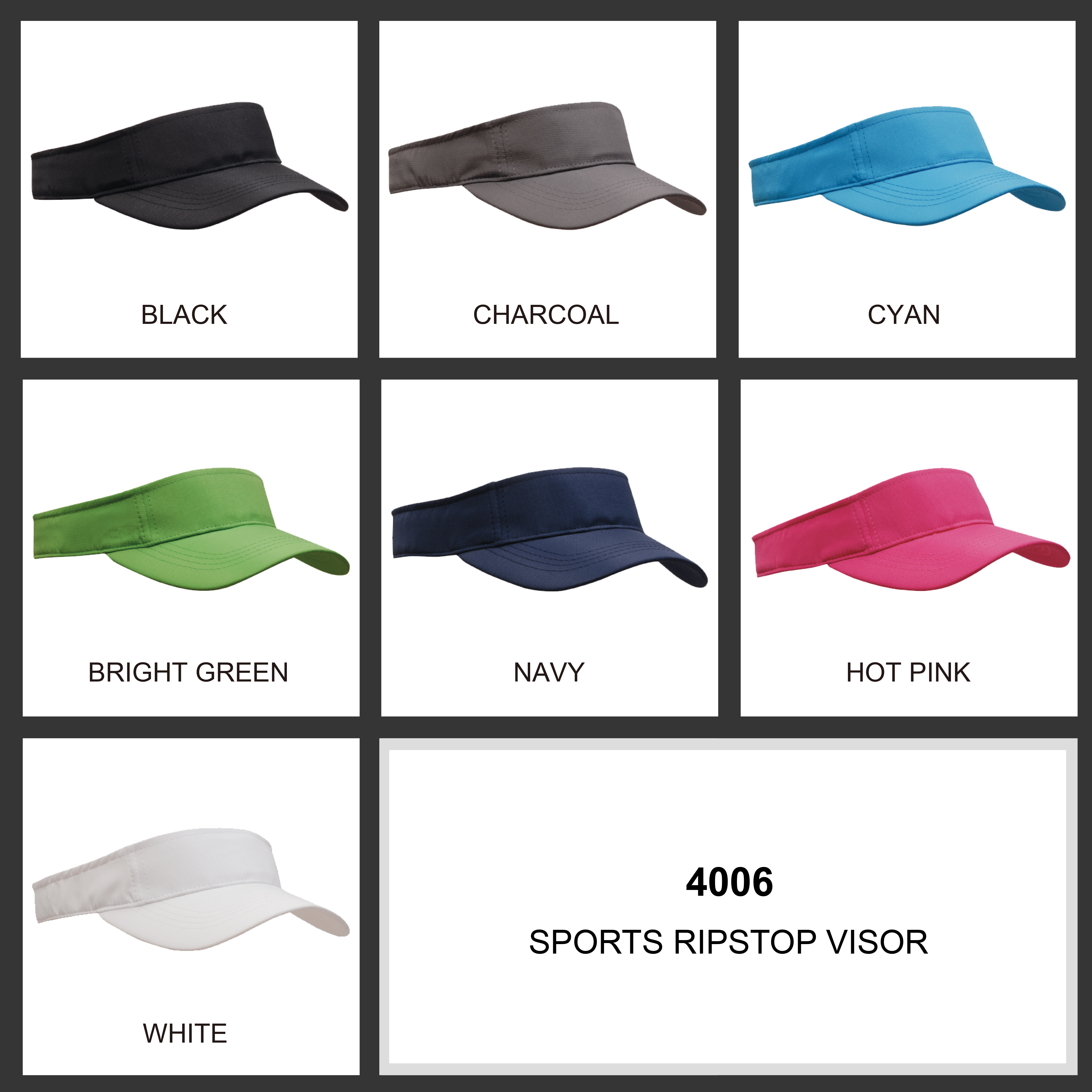 Sports Ripstop Visor(4006) 2 | | Promotion Wear