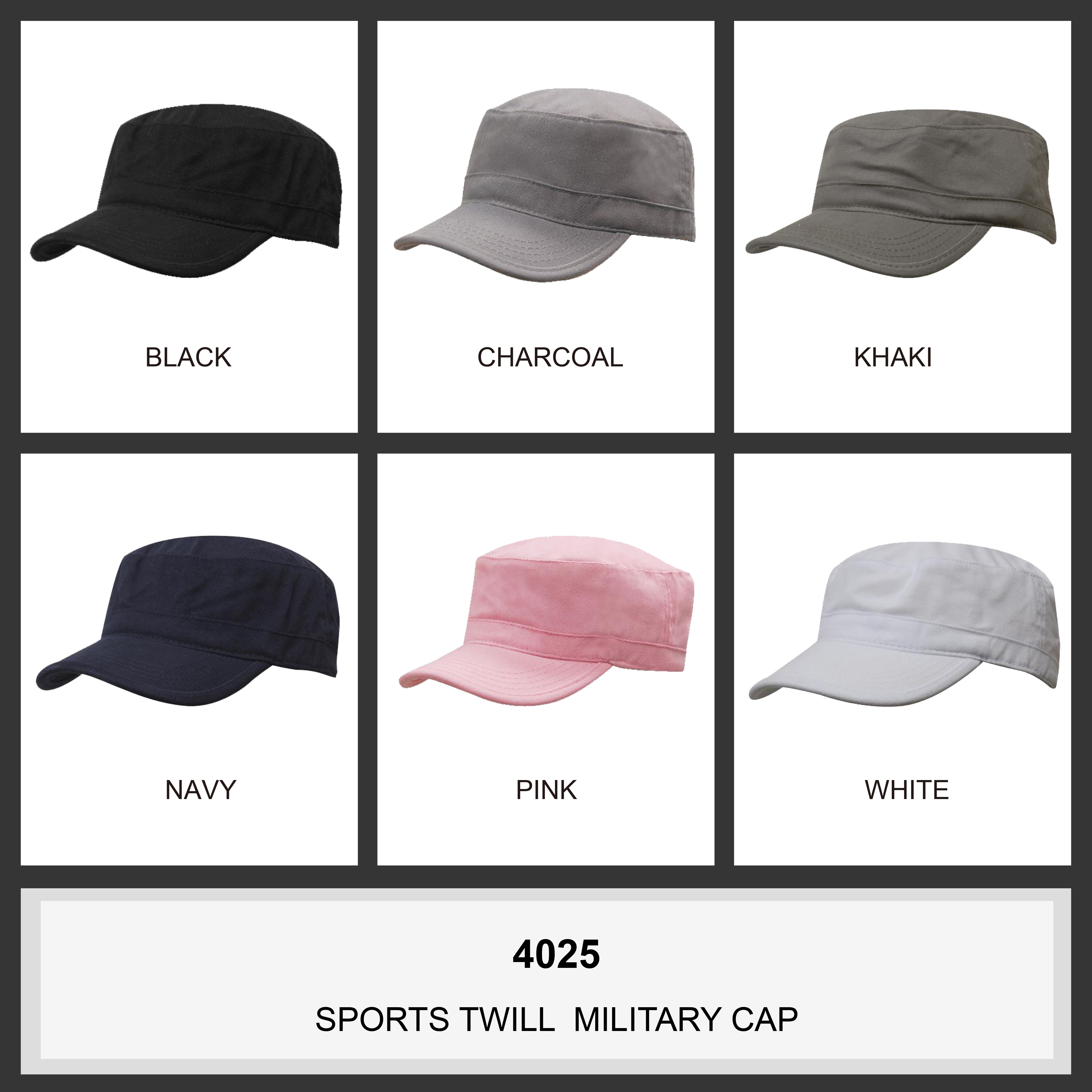 Sports Twill Military Cap (4025) 2 | | Promotion Wear